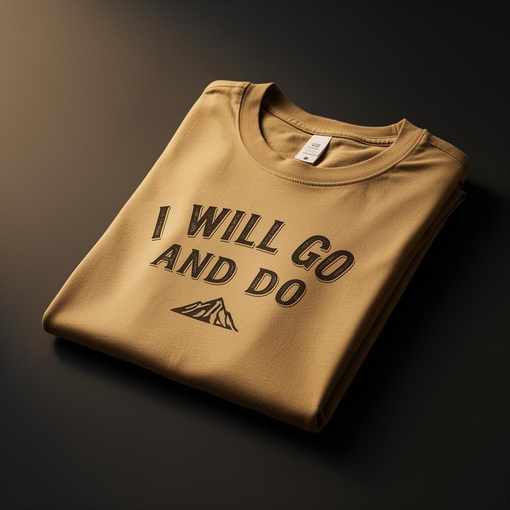 I Will Go and Do